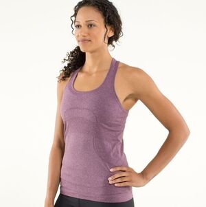 ✨ Lululemon Swiftly Tech Racerback Seamless - Heathered Plum - Size 4